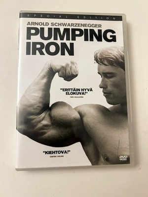 Pumping Iron DVD (1977) (Suomi-julkaisu!)