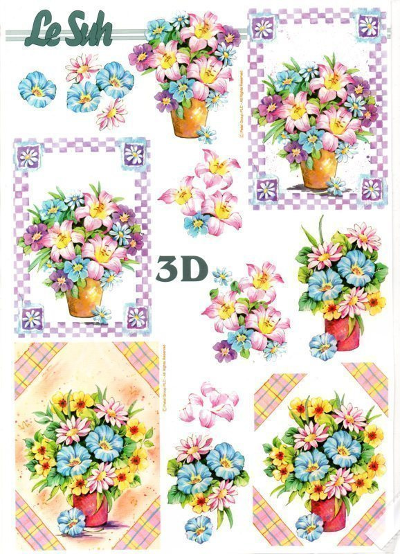 3D KUVA °°KAUNIIT KESÄKUKAT RUUKUISSA°° /Le Suh
