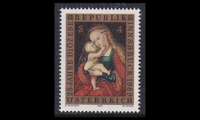 Itävalta 1945 ** Innsbruckin hiippakunta 25v (1989)