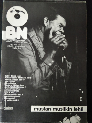 Blues News 1/82 musiikkilehti