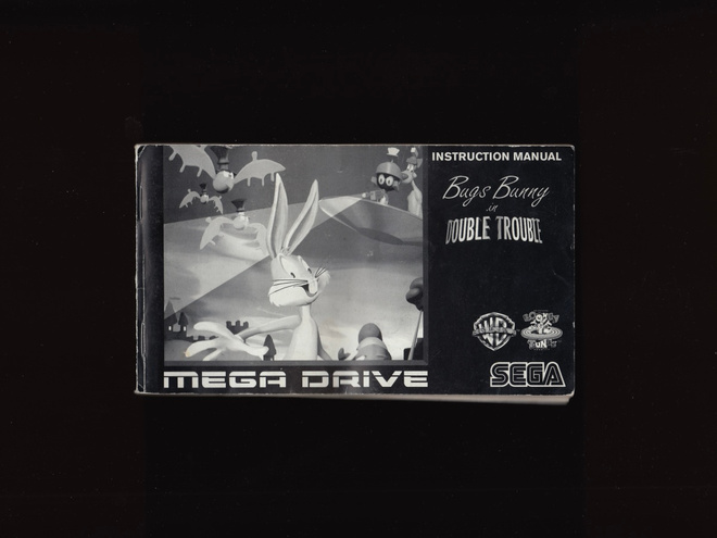 Sega Mega Drive: Bugs Bunny in Double Trouble Ohjekirja (M)