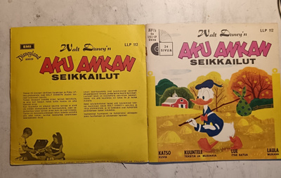 Aku Ankan seikkailut musiikki satu kirja v 1970