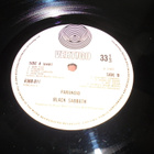 Black Sabbath-Paranoid(UK swirl vertigo Repress) - pikkukuva 5