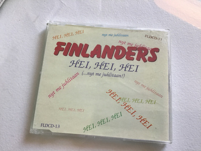 Finlanders . Hei, hei, hei (nyt me juhlitaan) CDS single