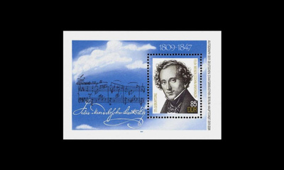 DDR 2852BL76 ** Felix Bartholdy (1984)