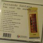 Fernando Santana • Vou Viver Tão Sozinho CD - pikkukuva 3