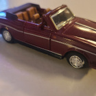 Majorette - Rolls Royce Corniche II Convertible Burgundy Car - pikkukuva 1