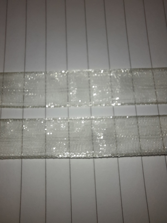 500cm vaaleankeltainen pastelli organtza nauha