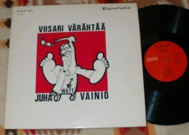JUHA WATT VAINIO ~ Viisari Värähtää ~ LP Ex/Ex