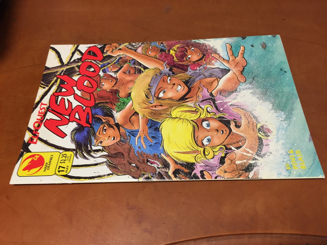 ELFQUEST NEW BLOOD 17/1994 HYVÄ