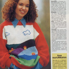 Suuri Käsityölehti n:o 8 1993 Kaava-arkki tallella. Katso - pikkukuva 4