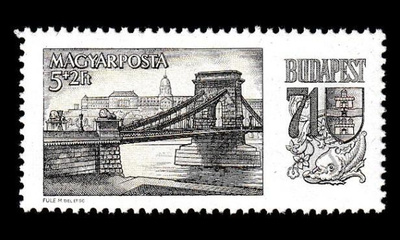 Unkari 2504 ** Postimerkkinäyttely BUDAPEST 71 (1969)