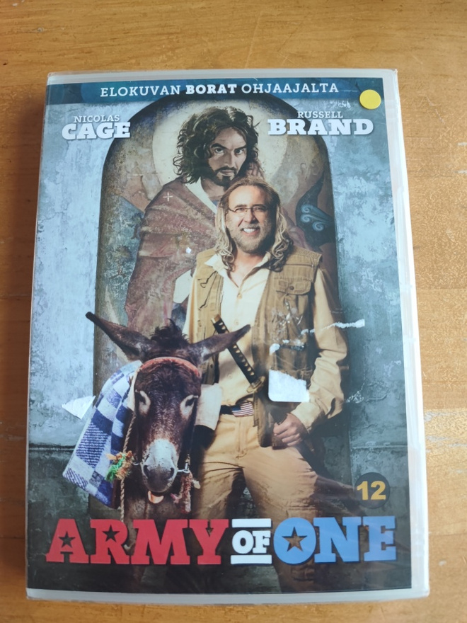 Army of One UUSI Nicolas Cage Russell Brand