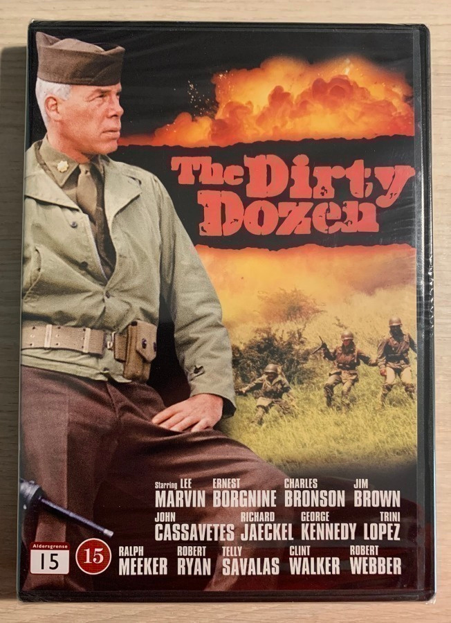 Robert Aldrich: LIKAINEN TUSINA (1967) Lee Marvin (UUSI)