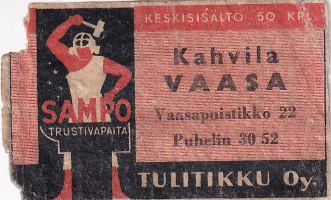 Kahvila Vaasa, Vaasapuistikko 22    7/14