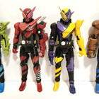 7kpl Kamen Rider Build Bottle Change figuuria - pikkukuva 3
