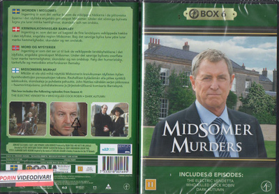 Midsomerin Murhat Box 6 (49 481) UUSI -FI- DVD nordic, (2)
