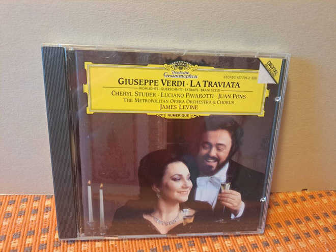 Verdi:La Traviata Highlights-Studer-Pavarotti-Pons-Levine CD