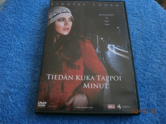 TIEDÄN KUKA TAPPOI MINUT    -   DVD