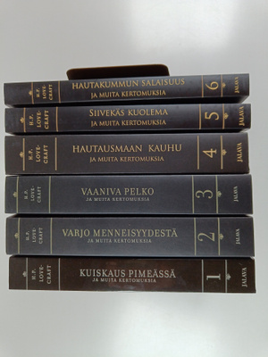 H. P. Lovecraft : Lovecraftin kootut teokset 1-6 : Kuiska...