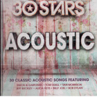 Eri esittäjiä - 30 Stars - Acoustic (uusi muovissa) - pikkukuva 1