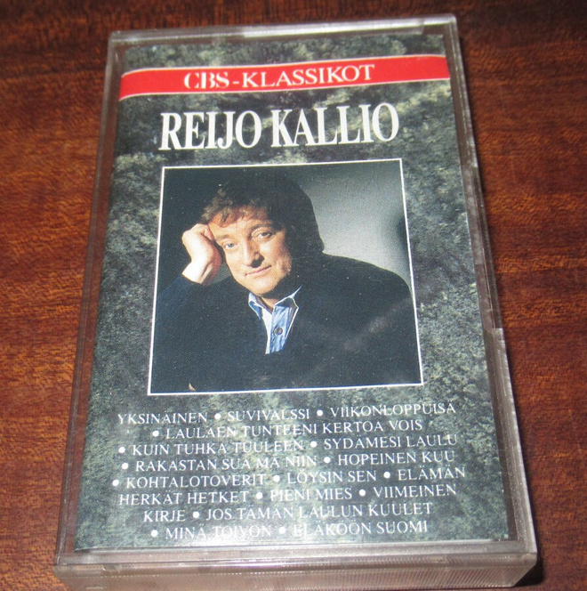 Reijo Kallio CBS-klassikot c-kasetti Harvinaisempi