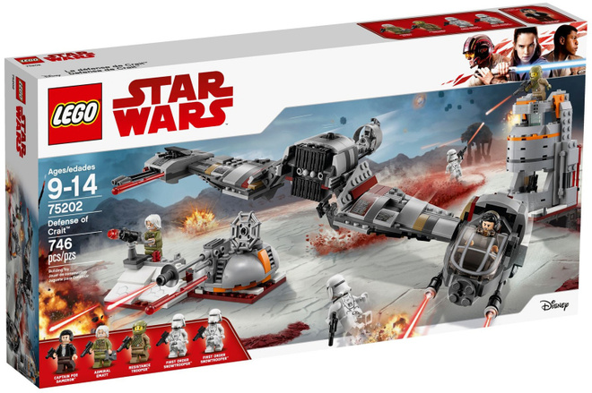 LEGO # STAR WARS # 75202 : Defense of Crait  ( 2018 )