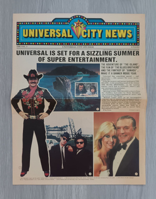 Universal City News promolehti 1980