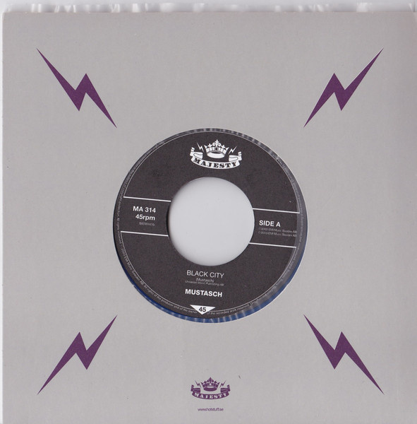 7” SINGLE Mustasch - Black City
