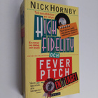 Nick Hornby : High fidelity - Fever pitch : en i laget - pikkukuva 1