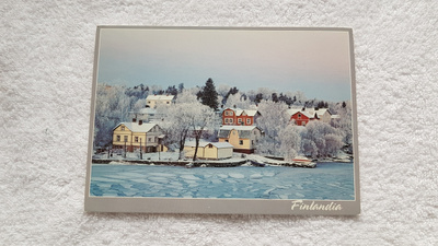FINLANDIA Talvella SPR 1991 Postikortti*