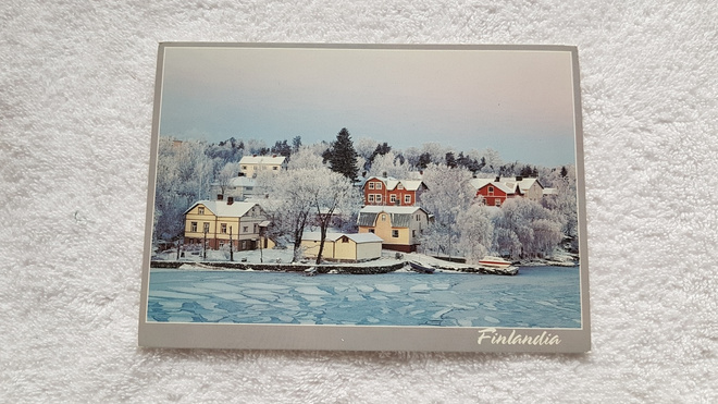 FINLANDIA Talvella SPR  1991 Postikortti*