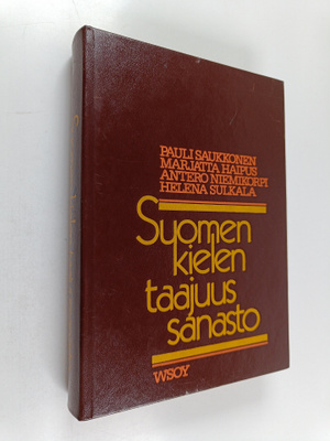Pauli Saukkonen : Suomen kielen taajuussanasto = A freque...