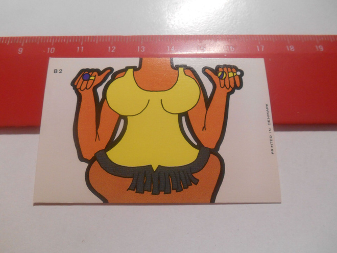 K13  Dandy Funny figures  purkkakuva # B 2