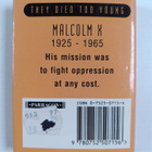 Harry Ades : They died too young : malcolm x - pikkukuva 2
