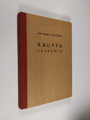 Juho Someri : Kauppalaskento alempia kauppaoppilaitoksia ...