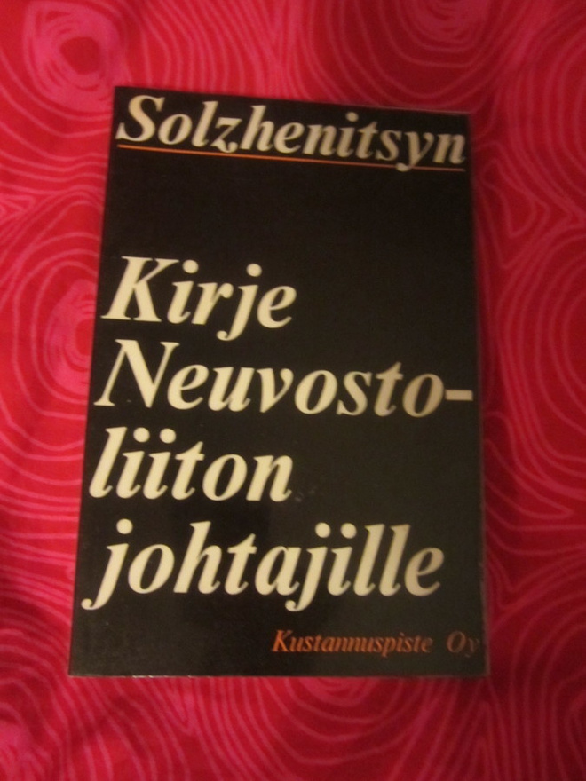 Solzhenitsyn / Kirje Neuvostoliiton johtajille