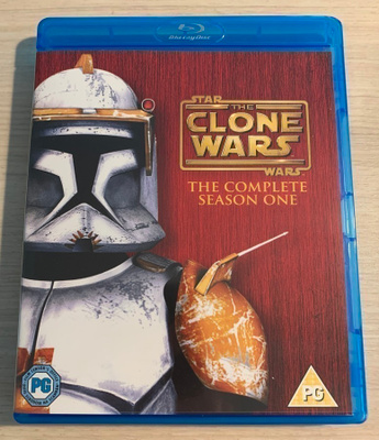 Star Wars: The Clone Wars: Kausi 1 (Blu-ray)