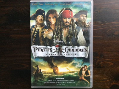 Pirates  Of The  Caribbean- Vierailla vesillä - DVD •