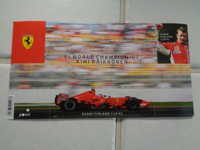 Kimi Räikkönen 2 postimerkki