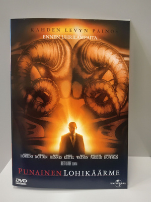 2 x dvd Punainen lohikäärme - Red Dragon