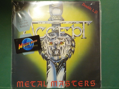 ACCEPT - METAL MASTERS EX+/EX+ 2LP