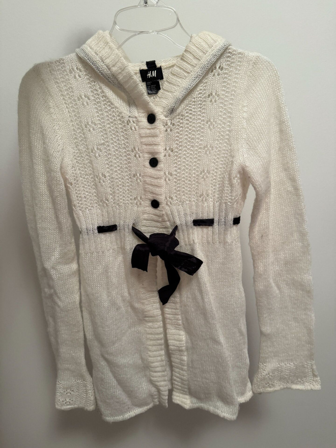 H&M tyttöjen neulehuppari 158/164cm