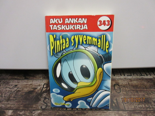 Aku Ankan taskirja 343 - Pintaa syvemmälle (1.Painos)
