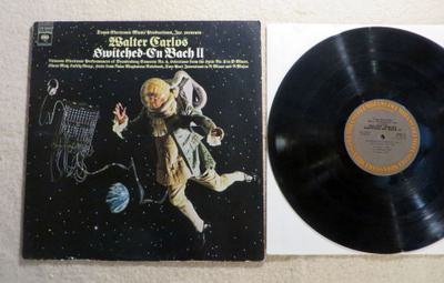 WALTER CARLOS: Switched-On Bach II LP (1973 USA) Moog, 60s