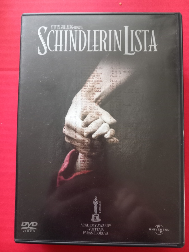 Shindlerin lista Suomi dvd