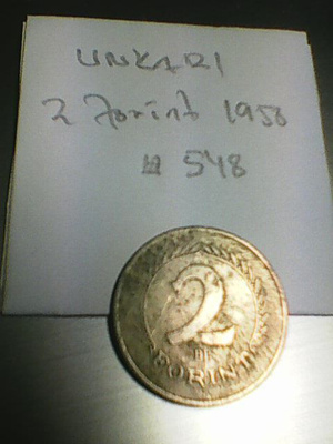 Unkari 2 forint 1950, km#548