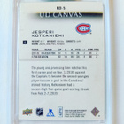 Jesperi Kotkaniemi - 18-19 UD Rookie Debut Clear-Cut Canvas - pikkukuva 2