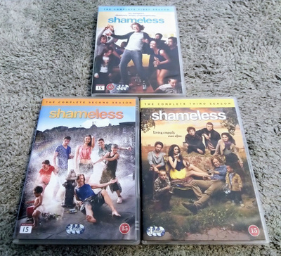 Shameless - Kaudet 1-3 - DVD (9 levyä)