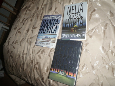 James Patterson 3kirjaa Tarjous